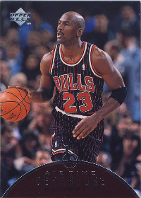 1997-98 Upper Deck Jordan Air Time #AT01 Michael Jordan