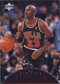 1997-98 Upper Deck Jordan Air Time #AT07 Michael Jordan