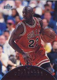 1997-98 Upper Deck Jordan Air Time #AT09 Michael Jordan