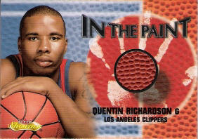 2000-01 Fleer Showcase In the Paint #P17 Quentin Richardson RC