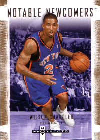2007-08 Fleer Hot Prospects Notable Newcomers #17 Wilson Chandler RC