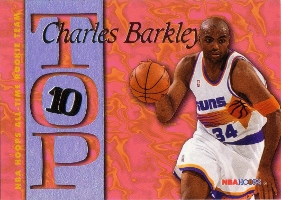 1995-96 Hoops Top Ten #AR8 Charles Barkley