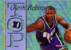 1995-96 Hoops Top Ten #AR9 Glenn Robinson