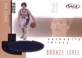 2002 SAGE Jerseys Bronze #DDJ 12/75