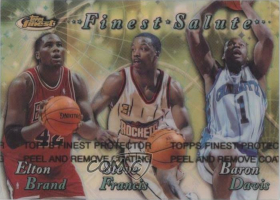 1999-00 Finest Salute Refractors #FS2 Lamar Odom (PAR missing!)