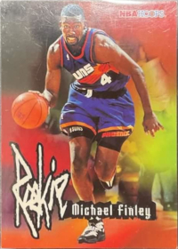1995-96 Hoops Holsum Bread Phoenix Suns #NNO Michael Finley (PAR missing!)