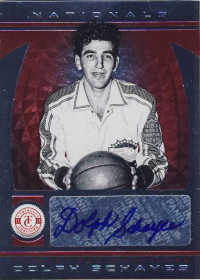 2013-14 Totally Certified Autographs Red #117 Dolph Schayes