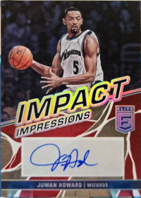 2022-23 Elite Impact Impressions Autographs Asia Red and Gold #24